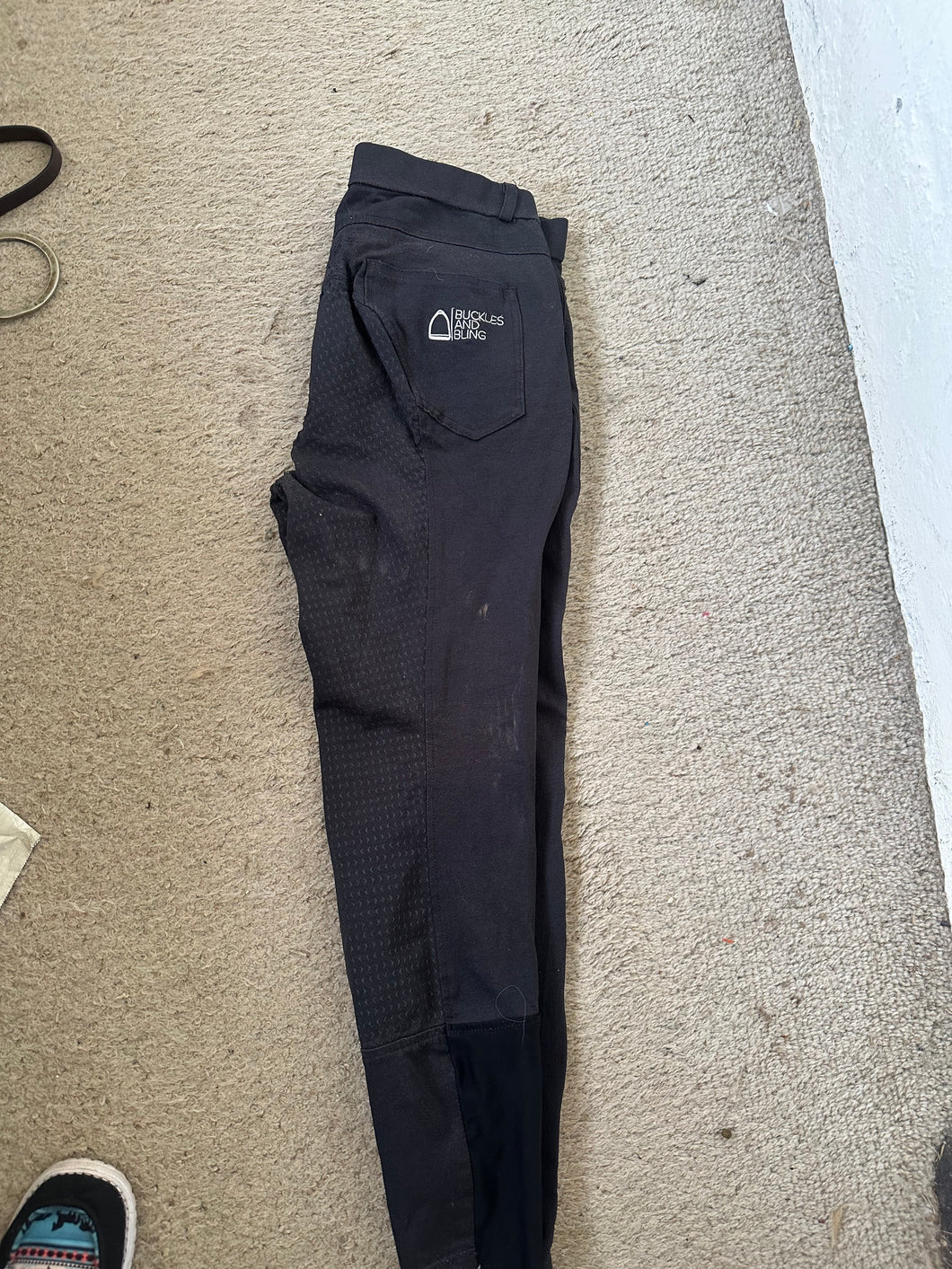 Ladies 16 black breeches