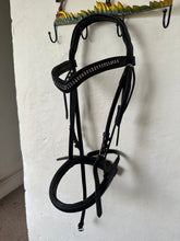 Load image into Gallery viewer, Black full bling bridle