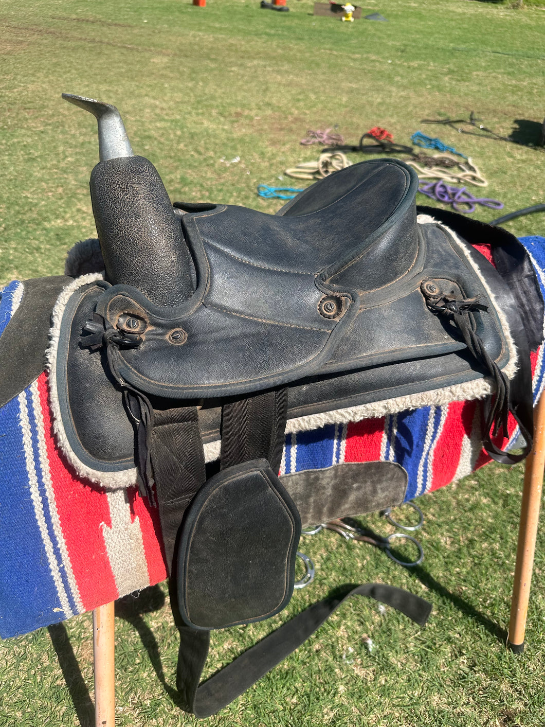 Toddler western saddle