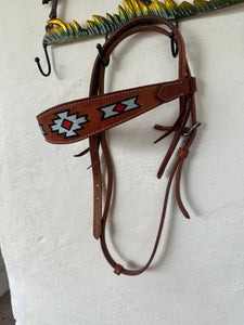 Western bridle horse size