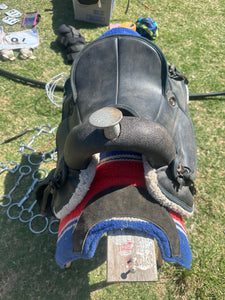 Toddler western saddle