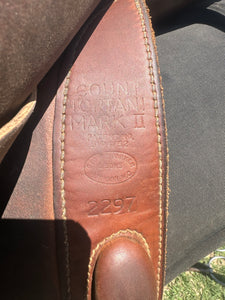 17” jump saddle